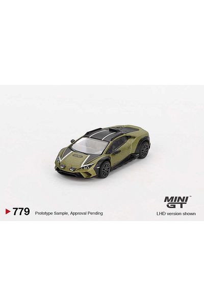 mini gt 779 لامبورغيني هوراكان ستراتو فيردي جيا مات
