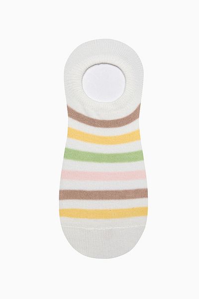 Penti Floral Line Rosa Weiß 3 Stück Sneaker Socken
