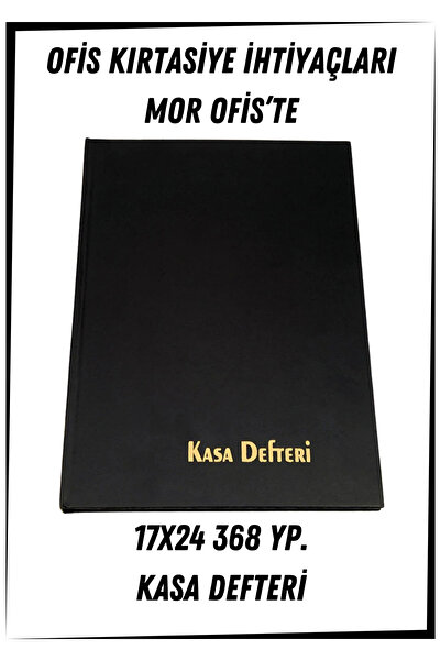 Kasa Defteri 17x24 368 Yaprak