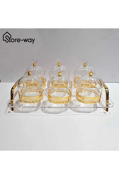 Storeway 7 Piece Acrylic Treat Set