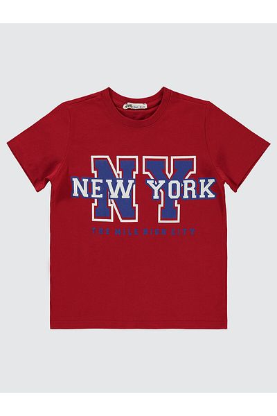 Civil Boys Boy's T-Shirt 6-9 Years Red