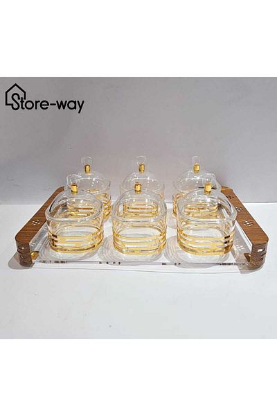 Storeway 7 Piece Acrylic Treat Set
