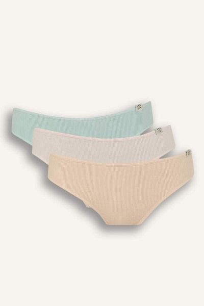 DeFacto New Season Fall in Love Ribana 3-Piece Strap Slip Panties