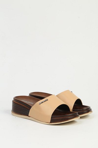 Pierre Cardin ® |   PC-7030-3485 Μπεζ - Γυναικείες Παντόφλες