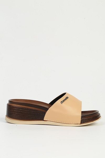 Pierre Cardin ® |   PC-7030-3485 Μπεζ - Γυναικείες Παντόφλες