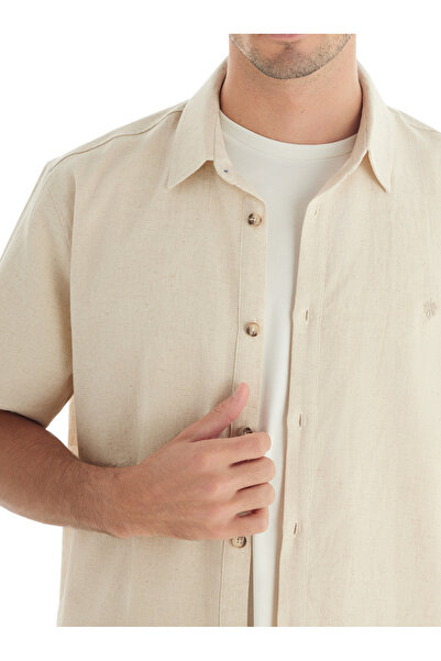 Blackspade Ανδρικό πουκάμισο 40738 - Κρεμ