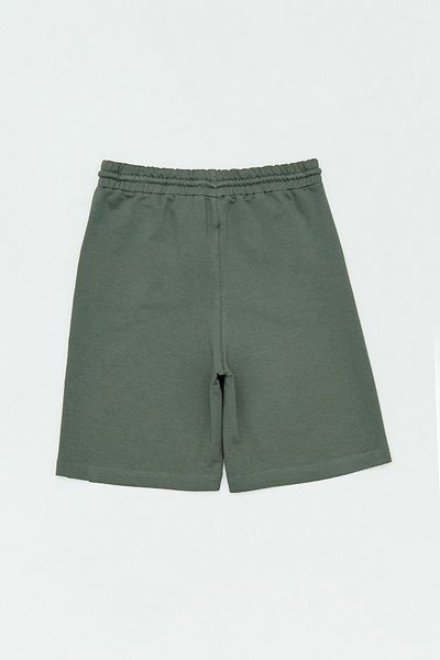 Fulla Moda Stay Strong Text Printed Boy's Shorts με ελαστική μέση
