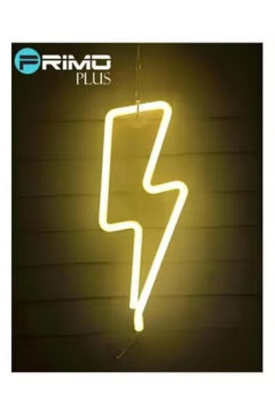 Primo Plus Neon Led Ning Sign Shaped Wall Decor Warm White