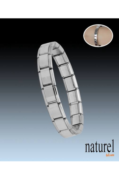 NATUREL İtalyan Charm Bileklik Stainlees-Steel
