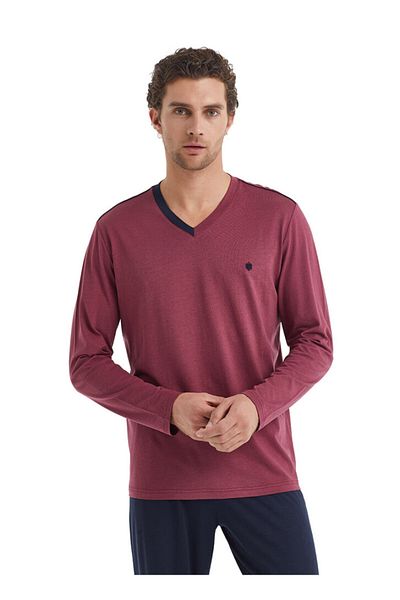 Blackspade Men's Long Sleeve Pajama Set 40090