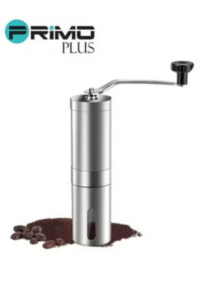Primo Plus Coffee Bean Grinder Silver/Black
