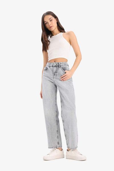 DeFacto Pantaloni scurti, cu talie înaltă, cu picior scurt, spălați, Tyc931cf1ddfaa3253f 165803