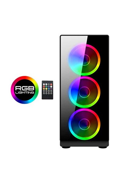 TURBOX Tx500 i7 4770 16GB Ram 256GB SSD 4GB R7 240 23.6 100Hz Curved Oyun Hazır Sistem