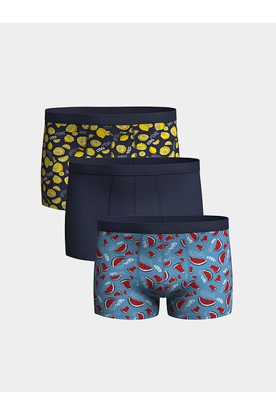 LC Waikiki Standard Mold Cotton Flexible Men's Boxers 3-Piece