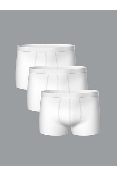 LC Waikiki Standard Fit Cotton Flexible Ανδρικό Boxer 3 τεμαχίων