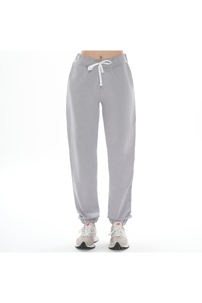 ASN concept Women's Gray Side Stripe Sweatpants (with Large Size Option)