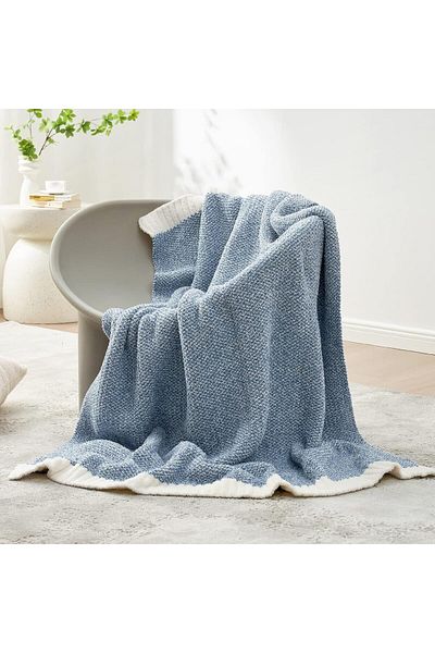 COOYA Soft Fluffy Throw Blanket, Warm Throws for Couch, Fuzzy Plush Lightweight for Sofa, Bed, Living Room