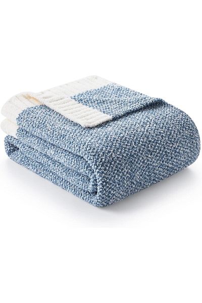 COOYA Soft Fluffy Throw Blanket, Warm Throws for Couch, Fuzzy Plush Lightweight for Sofa, Bed, Living Room