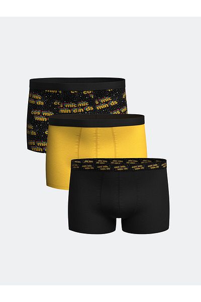 LC Waikiki Standard Fit Cotton Flexible Ανδρικό Boxer 3 τεμαχίων