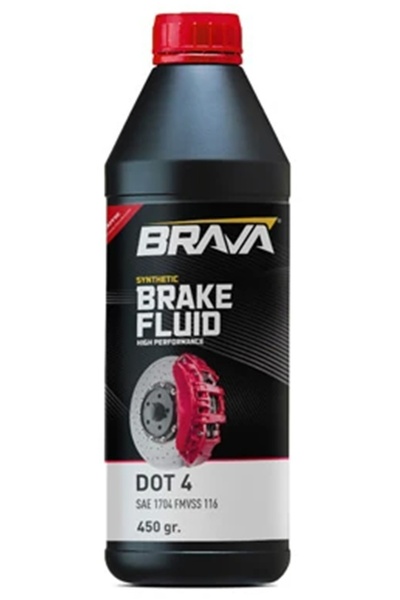 Brava BRAKE FLUiD DOT-4 450 ML HiDROLiK FREN SIVISI