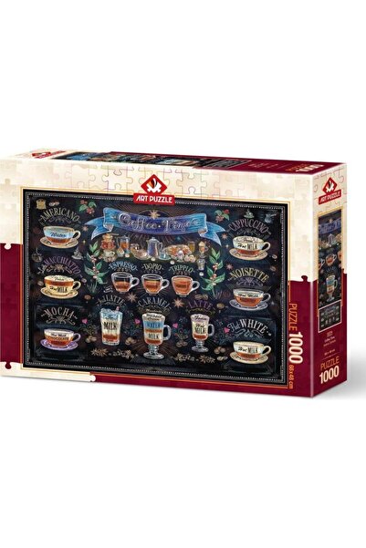 Tıfıl Toys Kahve Zamanı - 1000 Parça Tablo Puzzle