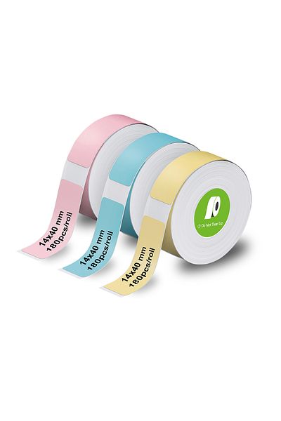 Olympia Colorful Thermal Printer Label 140 X 40 mm 180 Pieces