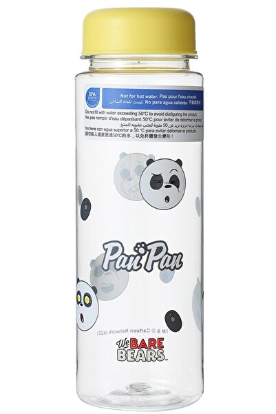 Miniso We Bare Bears Lisanslı Plastik Şişe (500ml) - Panda