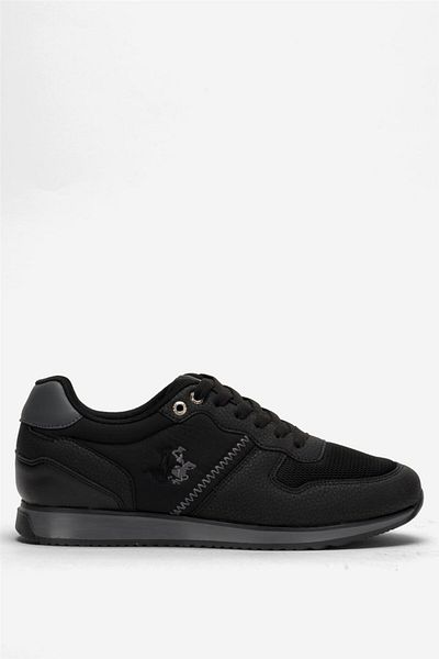 Liger Ανδρικά Καθημερινά Casual Sneakers Παπούτσια Leona Μαύρο-γκρι