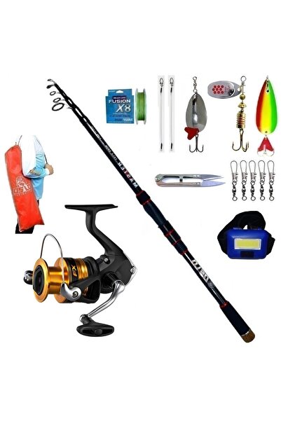 Shimano Fx4000 270cm 14-42gr Oslo Master Turna Tele Spin Olta Takımı Seti