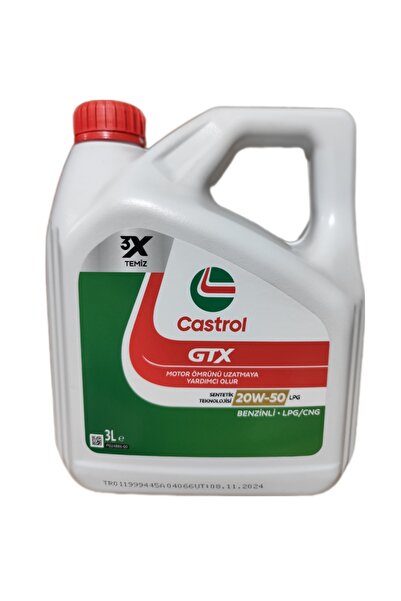 CASTROL GTX 20W-50 3 Lt