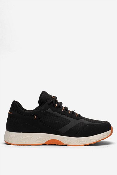 Liger Men's Sports Shoes BLACK - ORANGE