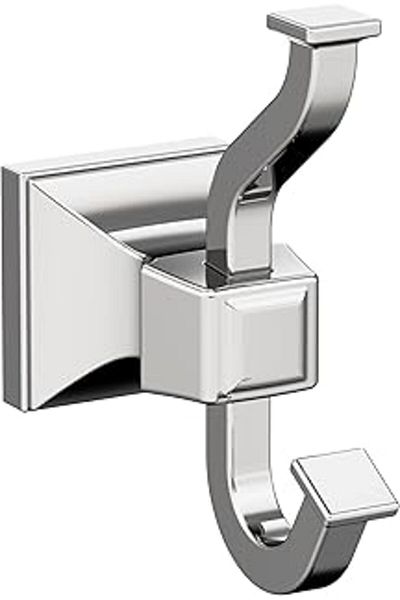 Epatim Amerock Single Robe Hook Chrome Mulholland Towel Rack Bathroom Hardware Accessories
