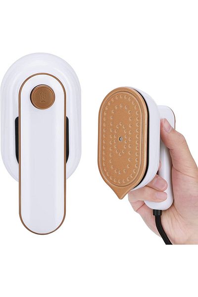 COOYA Mini Iron, Portable Handheld Steam Iron, Support Dry Wet Ironing Machine