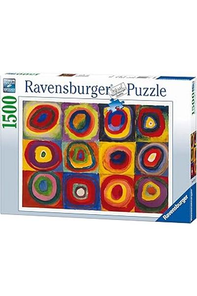 Hepta Collection Ravensburger 1500p puzzle kandinsky colors, jigsaw puzzle
