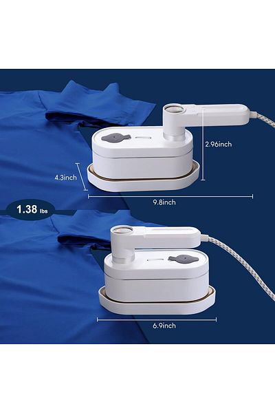 COOYA Steamer Iron, Portable Mini Travel Steam Iron, Handheld Iron Steamer
