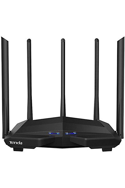 Tenda راوتر AC11 لاسلكي جيجابت إيثرنت ثنائي النطاق (2.4 جيجاهرتز / 5 جيجاهرتز) أسود