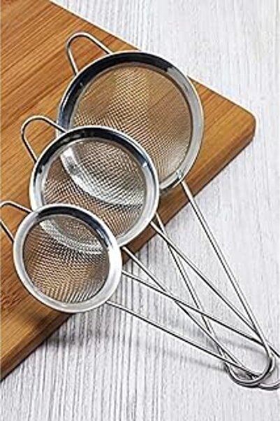 Genel Markalar Çelik 3 Boy Çay Süzgeçi 3lü Süzgeç Fma123609