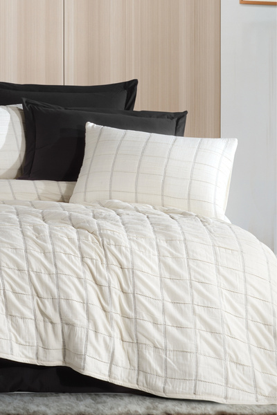 ZEBRACASA Elisa Tek Kişilik Yatak Örtüsü Takımı