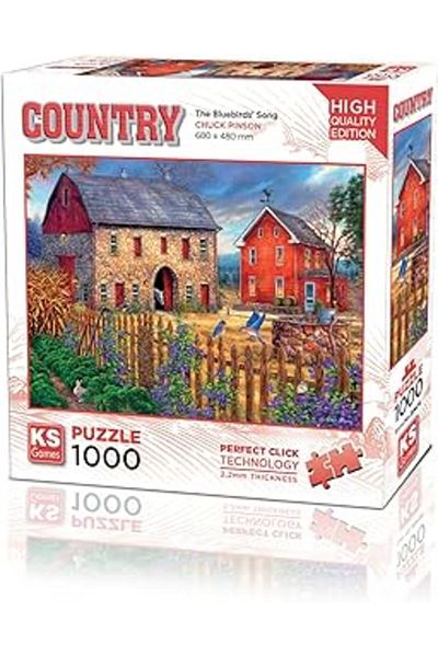shop 20676 The Bluebirds Song 1000 Piece Puzzle -ks Puzzle