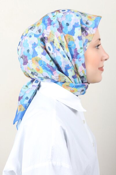 Eşarppark Lux Soft Pamuklu Eşarp 4040-232 Saks