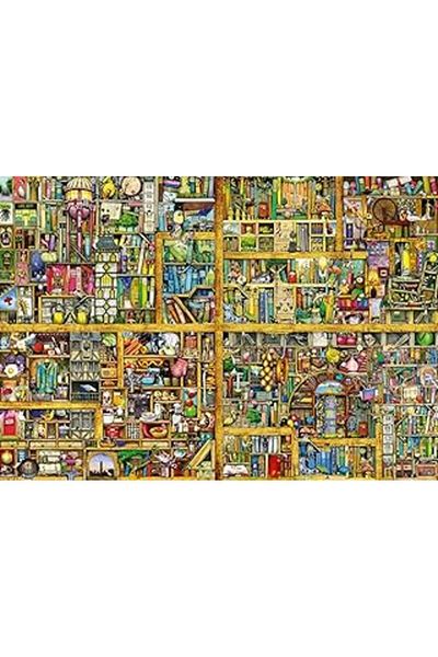 RAVENSBURGER Nslmshop Puzzle, Bookcase, 18000 Pieces Life Store 1037065