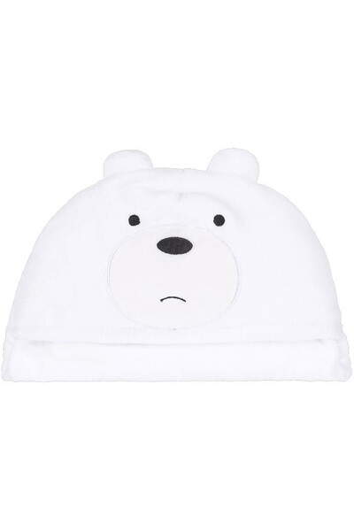 Miniso We Bare Bears Lisanslı Katlanabilir Battaniye - Kutup Ayısı