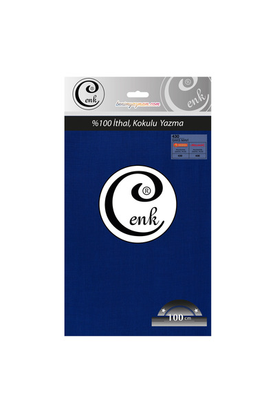 Cenk كتابة 100 سم 430 ساكس أزرق كيس واحد كتابة
