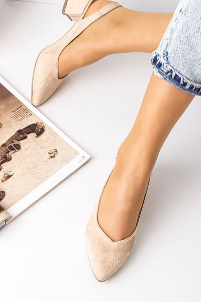 Lal Shoes & Bags 5 см дамски обувки на висок ток-с. Норка