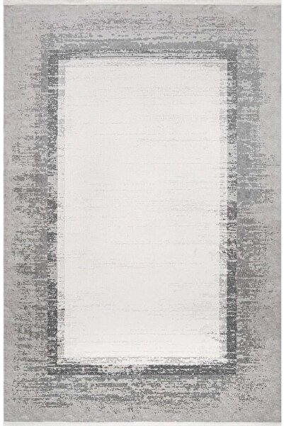 Halı Sepeti Luxess Valeria 1072 Gri Halı Kilim Kaymaz Taban Yıkanabilir Salon...
