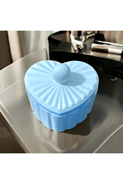 Home Organizator pentru cutie de bijuterii în formă de inimă – Recipient pent...