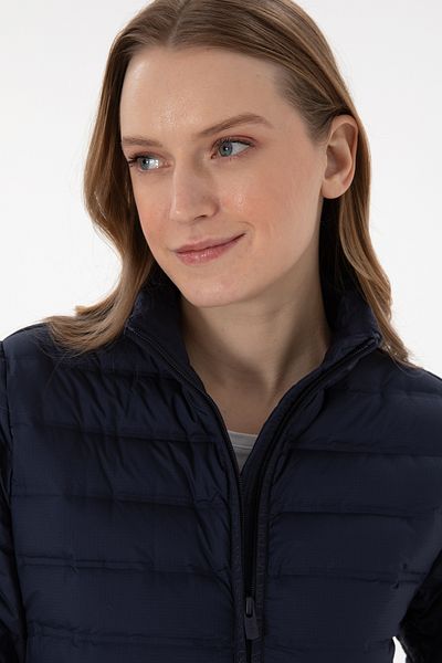 U.S. Polo Assn. Women's Navy Blue Coat 50299197 -Vr033