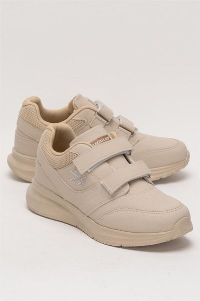 Liger Pantofi de damă BEJ - Design casual cu velcro