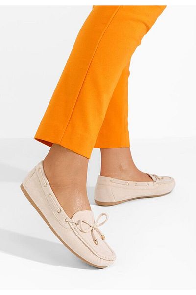B T Shoes Mocasini dama Teazzura bej