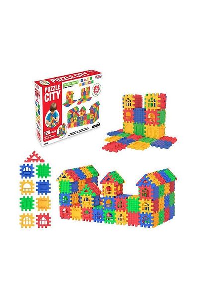 toysclub Dede 03703 Puzzle City 128 Pieces